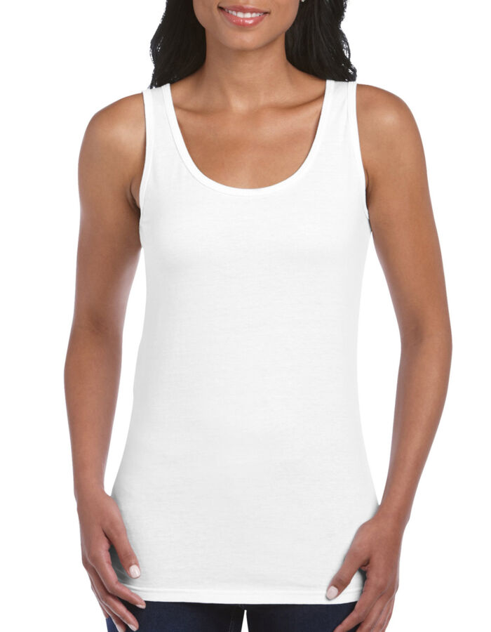Gildan Womens Cotton Singlet (Same Day) Thumbnail