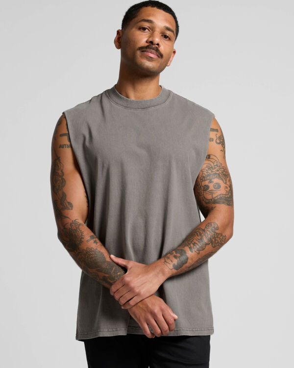 Mens Heavy Faded Tank Thumbnail