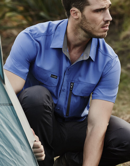 Syzmik Mens Outdoor S/S Shirt Thumbnail