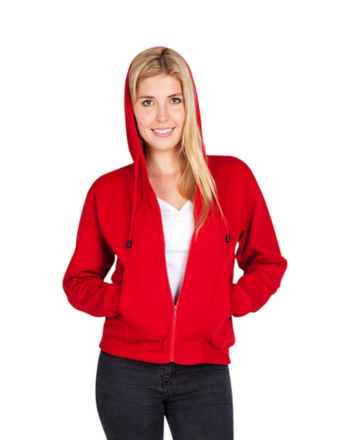 Womens/Juniors Zipper Hoodies with Pocket Thumbnail