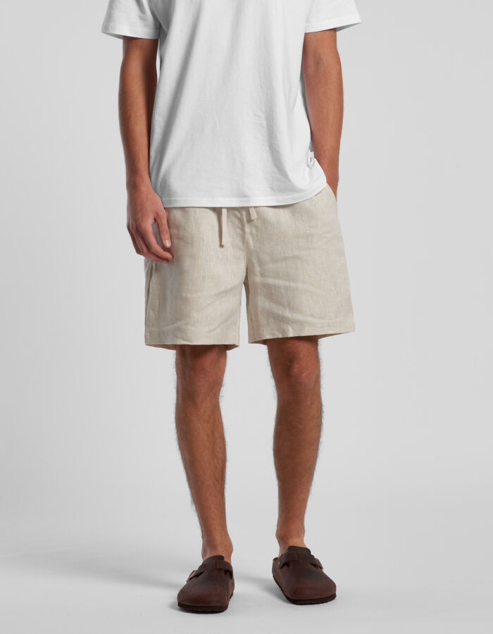 Mens Linen Shorts Thumbnail