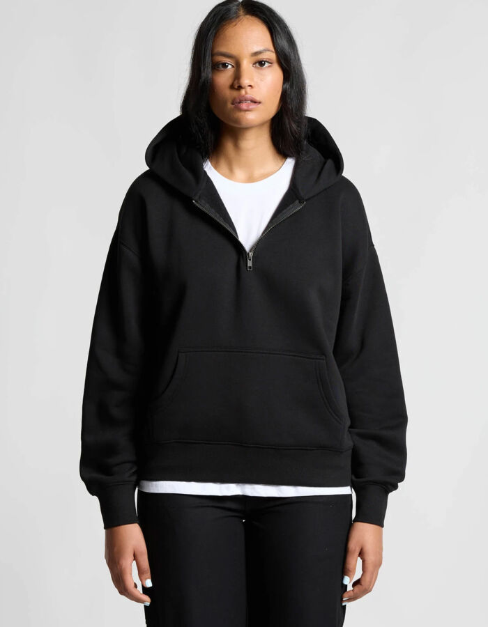 Wo's Relax Half Zip Hood 4164 Thumbnail