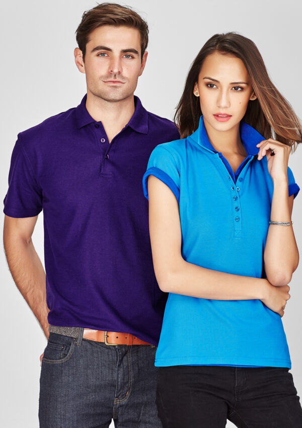 Women's Pique Knit Polo Thumbnail
