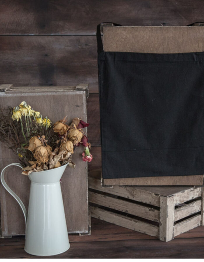 Calico Single Handle Tote Bag Thumbnail