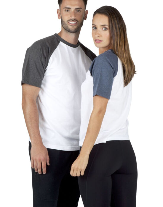 RAMO Unisex Raglan Sleeve Tee Thumbnail