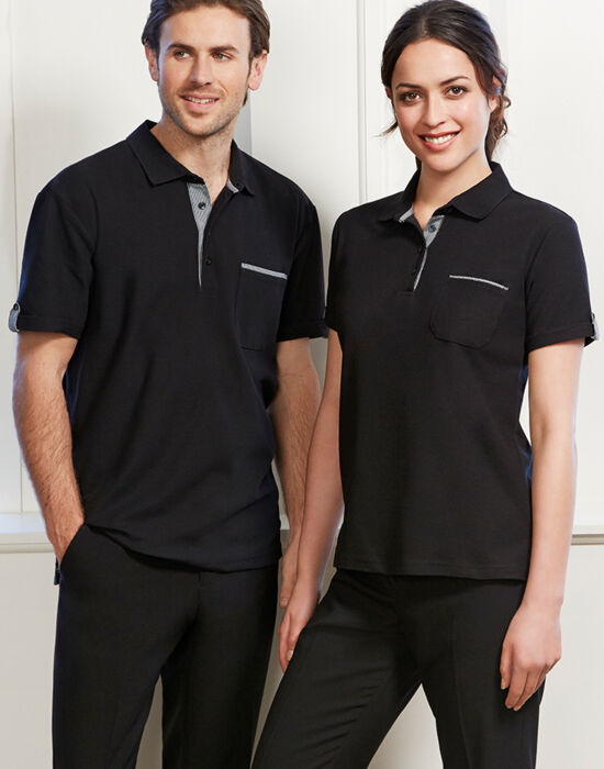 Biz Collection Men's Edge Polo Thumbnail