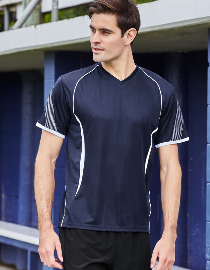 Men's Cooldry Razor V Neck Tee Thumbnail