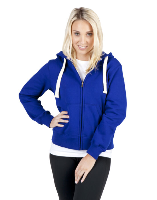 Ramo Ladies/Junior Heavy Zip Fleece Hoodie Thumbnail