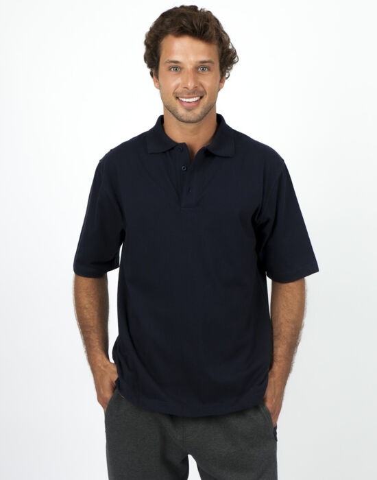 Ramo Mens 100% Cotton Jersey Polo Thumbnail