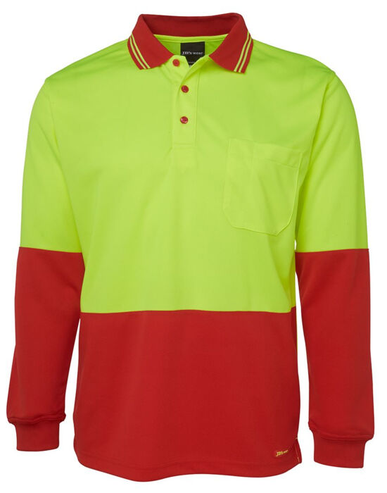 JB's Hi Vis L/S Trad Polo Thumbnail
