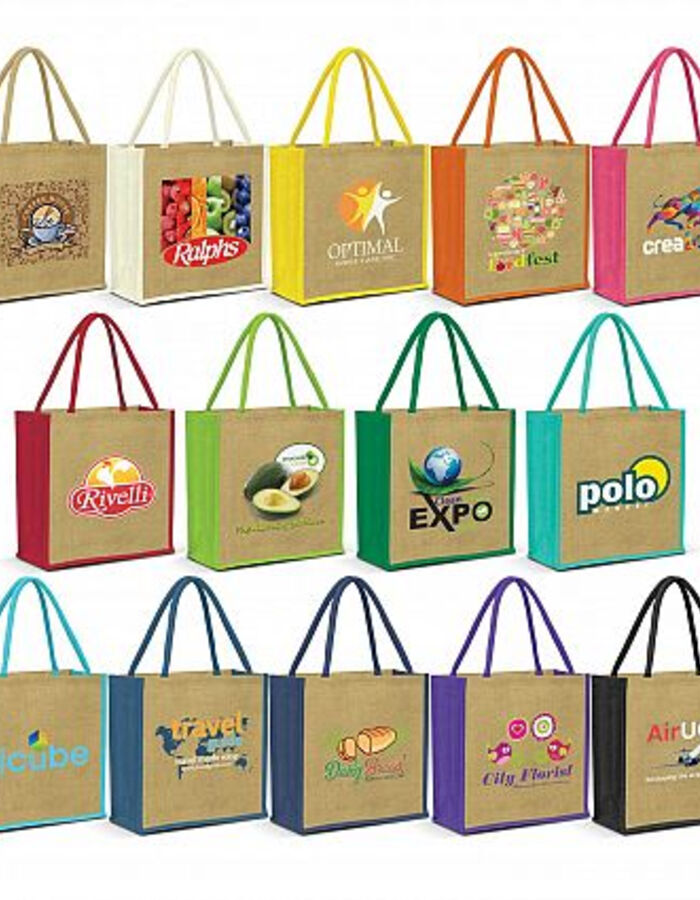 Jute Tote Bag Thumbnail