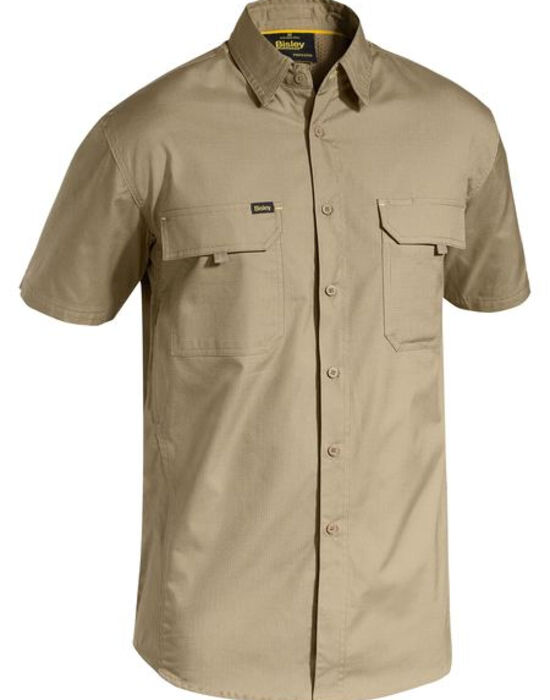 Bisley Mens X Airflow Ripstop S/S Shirt Thumbnail