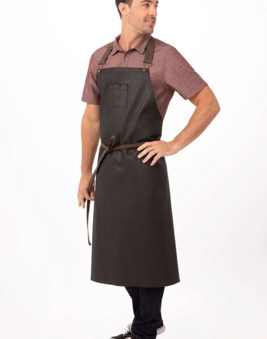 Chefworks Boulder Chefs Bib Apron Thumbnail