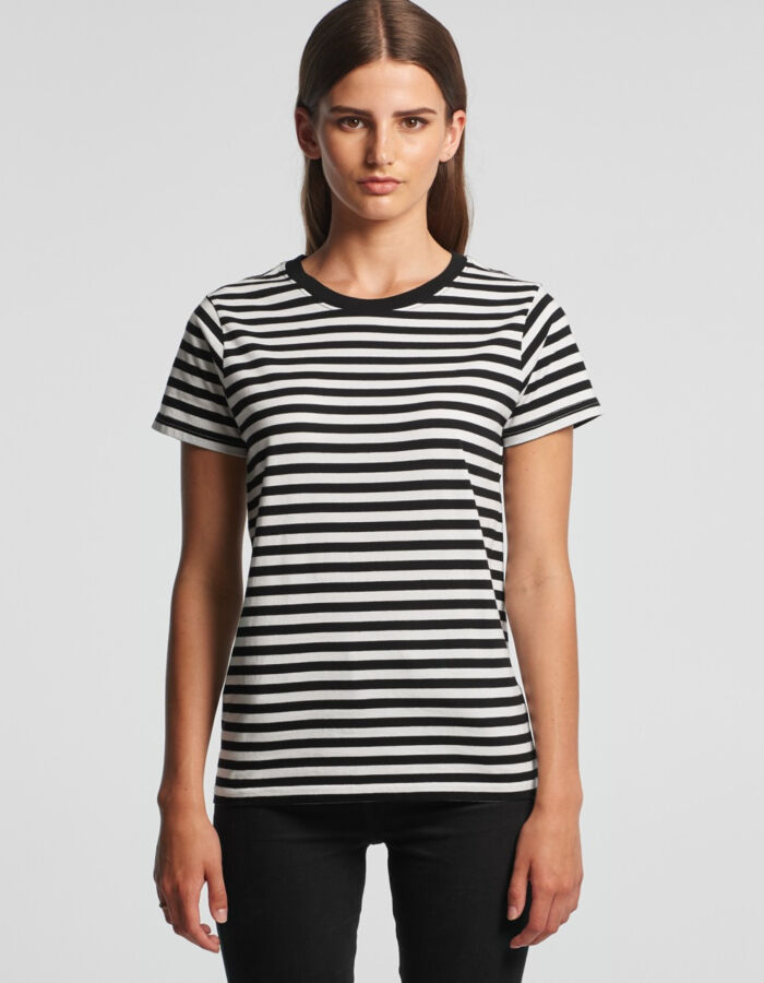 AS Colour Womens Maple Stripe Tee Thumbnail