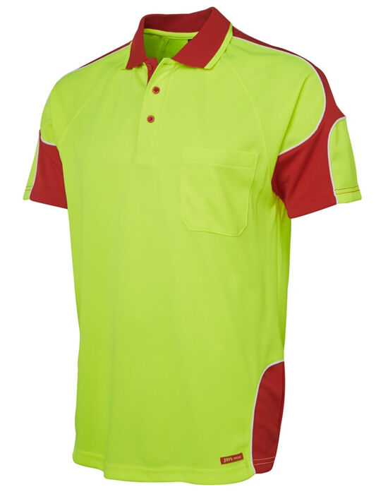 JB's Hi Vis Arm Panel Polo 6AP4S Thumbnail