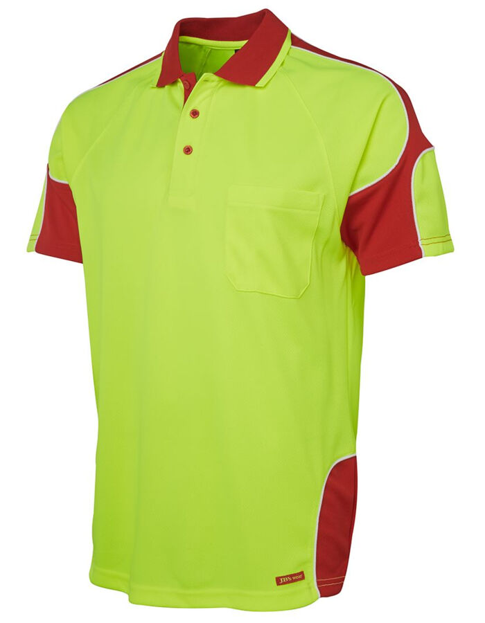 JB's Hi Vis Arm Panel Polo 6AP4S Thumbnail