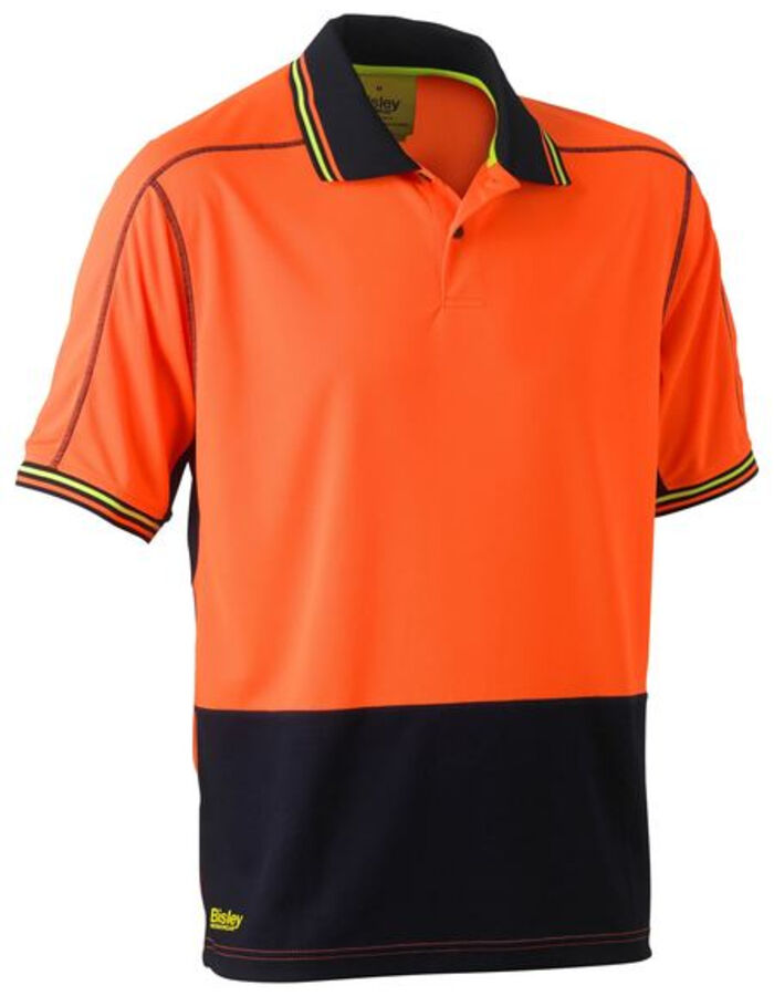 Bisley BK1219 HI VIS Polyester Mesh Polo Thumbnail