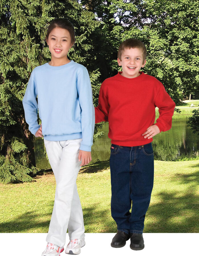 Kids Crew Neck Sweatshirt Thumbnail
