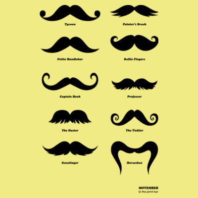 Movember Tee Design